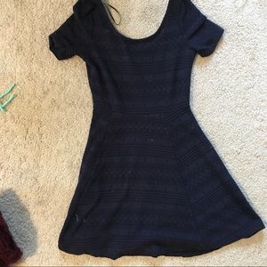 Divided H&M skater dress navy